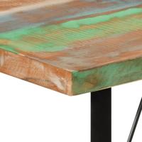 Bartafel 110x55x107 cm massief gerecycled hout en ijzer - thumbnail