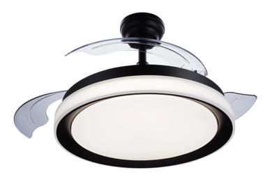 Plafondventilator met licht Philips Atlas Zwart 35 W 28 W 4500 Lm (2700 K)