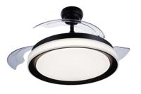 Plafondventilator met licht Philips Atlas Zwart 35 W 28 W 4500 Lm (2700 K) - thumbnail