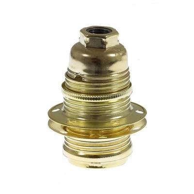 Messing E14 fitting lamp houder met lampenkap ringen 28mm
