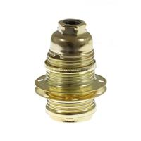 Messing E14 fitting lamp houder met lampenkap ringen 28mm - thumbnail