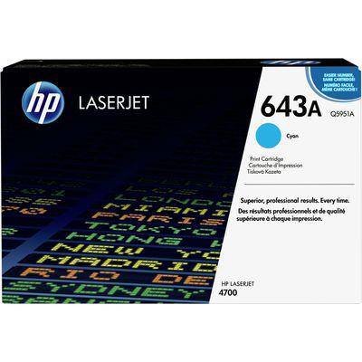 HP 643A originele cyaan LaserJet tonercartridge HP 643A originele cyaan LaserJet tonercartridge
