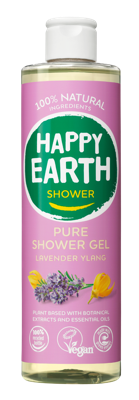 Happy Earth 100% Natural Shower Gel Lavender Ylang