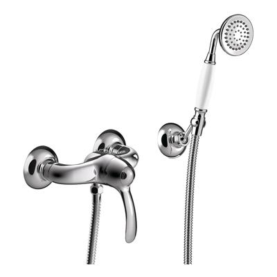 Douchemengkraan Tres Clasic 1 Hendel Incl Handdouche en Doucheslang Chroom Tres