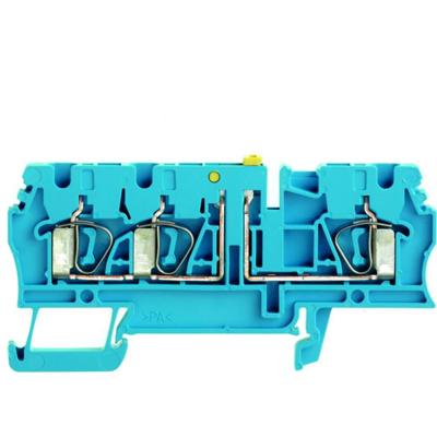 Weidmüller 8731730000 Testscheidingsserieklem Spanveer Blauw 100 stuk(s)
