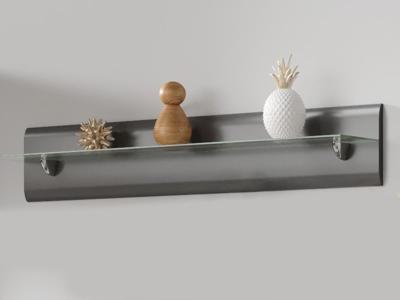 Wandplank HERCULE 120 cm antraciet/appenzeller Wandplank HERCULE 120 cm antraciet/appenzeller