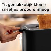 Bosch Kompakt Toaster MyMoment, schwarz Broodrooster Zwart - thumbnail