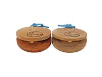 DIMAVERY Castanets, wood 2x - thumbnail