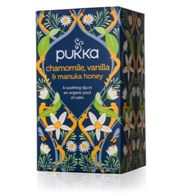 Pukka thee bio, Camomile - Vanilla, pak van 20 stuks