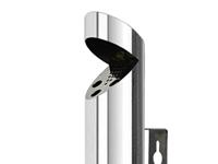 Asbak BRASQ wand AT200 RVS - thumbnail