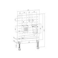 LogiLink PB0101 Home Office-set Wit - thumbnail