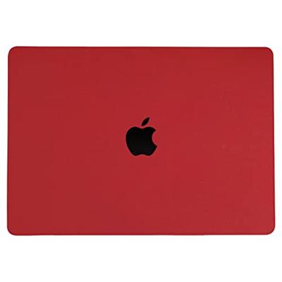Lunso MacBook Pro 16 inch M1/M2 (2021-2023) cover hoes - case - Sand Bordeaux Red Lunso MacBook Pro 16 inch M1/M2 (2021-2023) cover hoes - case - Sand Bordeaux Red