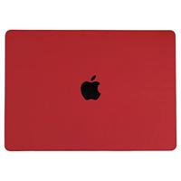 Lunso MacBook Pro 16 inch M1/M2 (2021-2023) cover hoes - case - Sand Bordeaux Red - thumbnail