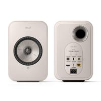 KEF LSX II LT Wireless-boekenplankluidsprekers | Muziek | Tv en Home Cinema | Gamen | HDMI ARC | USB-C | Bluetooth | AirPlay 2 | Chromecast | Spotify (Wit) - thumbnail