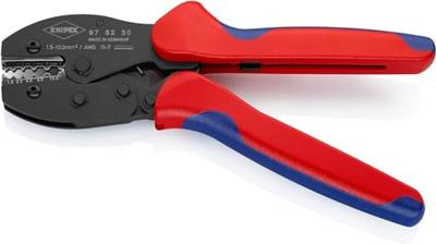 Knipex Krimptang | lengte 220 mm | 1,5-10 (AWG 15-11) mm² 477 g | 1 stuk - 97 52 30 - 97 52 30 Knipex Krimptang | lengte 220 mm | 1,5-10 (AWG 15-11) mm² 477 g | 1 stuk - 97 52 30 - 97 52 30