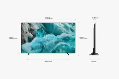 SAMSUNG 85 inch QLED Q7F 4K Smart TV met AI-visie, 100% Quantum Dot kleurvolume en meer dan 500 TV kanalen Plus