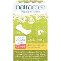 Natracare Panty Liners Curved Inlegkruisjes - plasticvrij - thumbnail