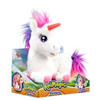 Animagic knuffel Rainbow eenhoorn 24 cm multicolor - thumbnail
