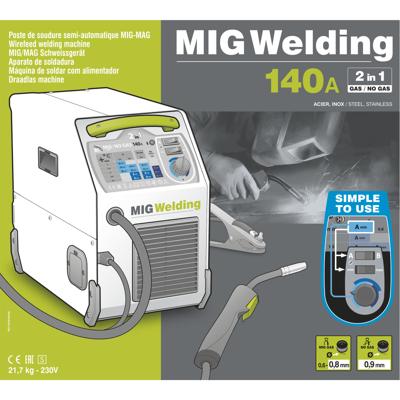 Gys Smartmig 142 MIG/MAG lasapparaat - 5192033153 Gys Smartmig 142 MIG/MAG lasapparaat - 5192033153