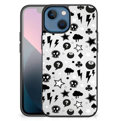 Telefoonhoesje Apple iPhone 13 mini Silver Punk Telefoonhoesje Apple iPhone 13 mini Silver Punk