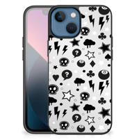 Telefoonhoesje Apple iPhone 13 mini Silver Punk - thumbnail