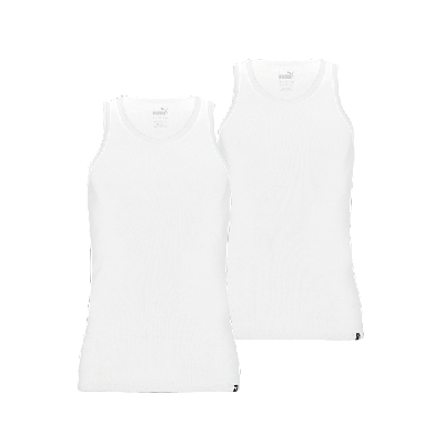 Puma Basis Tank Top Heren White L