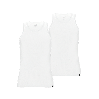 Puma Basis Tank Top Heren White L - thumbnail