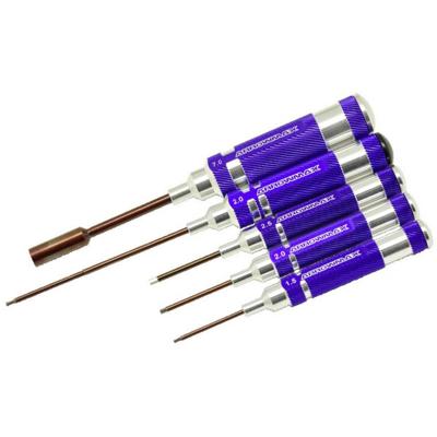 ArrowMax AM-290905 Gereedschapsset Maat binnenzeskant: 7, Diameter van de bol: 2, Zeskantkop: 1.5, 2, 2.5
