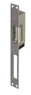 Effeff 142UF Elektrische brandbestendige inbouw deuropener | spanningsloos vergrendeld | met diode | fix | sluitplaat 286 KF verzinkt | 12 of 24V=~ |