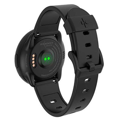 MyKronoz ZeRound3 Lite Smartwatch, TFT, 3,1 cm (1,22 inch), zwart