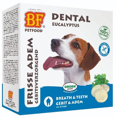 Bf Petfood Biofood dogbite hondensnoepje naturel (tandverzorging)