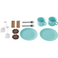 Haba Servies Theekransje Junior 12 Cm Blauw 10-delig - thumbnail