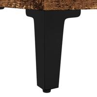 Badkamerkast 30x30x190 cm bewerkt hout oud houtkleurig - thumbnail