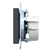 Merten MEG2300-0414 Wandcontactdoos System M Antraciet 1 stuk(s) - thumbnail