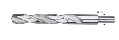 Ivana IV HSS spiraalboor geslepen met kolf 13mm - 16x178/12mm