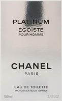 Chanel Platinum Egoiste Pour Homme Eau de toilette Spray 100 ml Heren - thumbnail