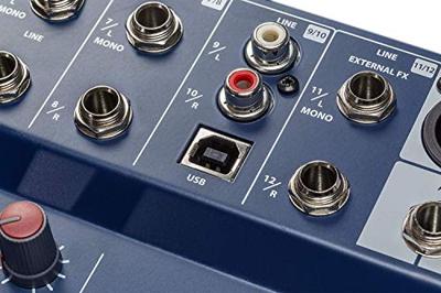 SoundCraft Notepad 12FX Console-mengpaneel Aantal kanalen:12 USB-aansluiting - thumbnail