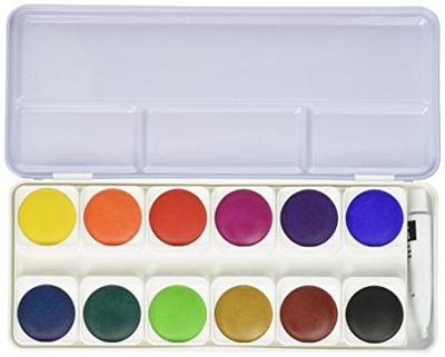 Talens aquarelverf, doos met 24 napjes