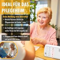 m-e modern-electronics FRS-106.1 Draadloos belsysteem voor Draadloze deurbel - thumbnail