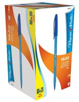 Balpen papermate inkjoy 100 valuepack m blauw - thumbnail