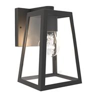 Lutec Strakke wandlampFia zwart - 5290903012 - thumbnail
