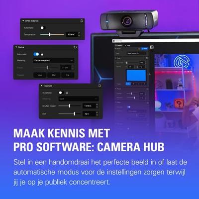 Elgato Facecam Pro webcam 3840 x 2160 Pixels USB-C Zwart