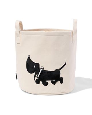 HEMA Takkie en Siepie opbergmand 30x30cm beige