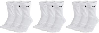 Nike SX7664 Everyday Cushioned Crew Socks 3-Pack - Wit - 34-38