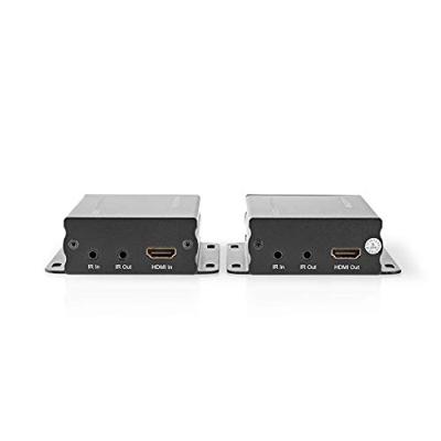 HDMI CAT5/6-Extender | 4K@30Hz | Tot 50,0 m | HDMI-Ingang + RJ45 Female | HDMI-Uitgang + RJ45 Female