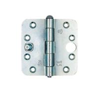 4tecx Ongelagerd VH scharnier 89x89x2,4mm SKG** verzinkt RD - thumbnail