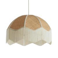 Light & Living Hanglamp 'Malacia' Raffia, 60cm, kleur Crème - thumbnail