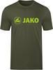 JAKO 6160 T-Shirt Promo - Kaki/Fluogroen - L