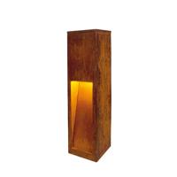 SLV 229410 Rust Slot 50 Staande buitenlamp Spaarlamp E27 11 W IJzer (geroest) - thumbnail