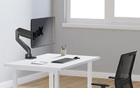 Neomounts DS70-450BL1 Monitor-tafelbeugel 1-voudig 43,2 cm (17) - 106,7 cm (42) Zwart Draaibaar, Kantelbaar, Roteerbaar - thumbnail